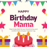 Birthday wishes for Mama in Marathi